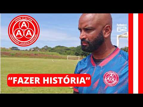 Jogadores da Anapolina comentam jogo contra o Goiás e expectativa de fazer história