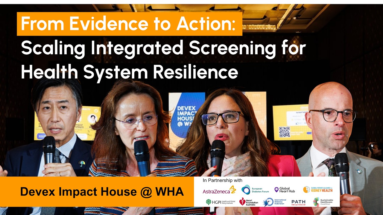 From Evidence to Action  Scaling Integrated Screening for Health System Resilience