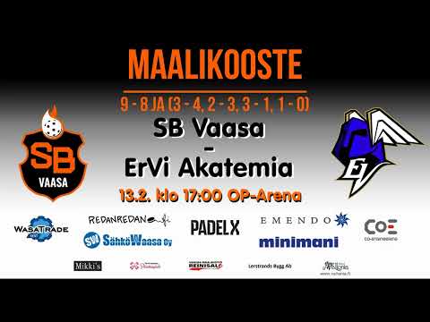 Maalikooste P18-I-Divisioona | SB Vaasa - Eräviikingit Akatemia | 13.2.2022