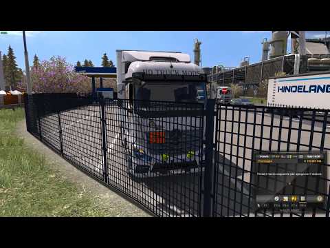 Euro Truck Simulator 2 (1.27) MERCEDES ACTROS MP4 1845 + HD INTERIOR FIX (1.27)+ DLC's & Mods