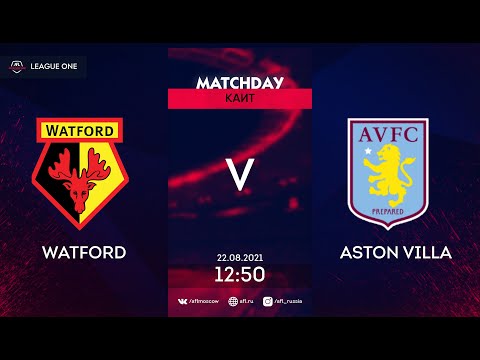 AFL21. England. League One. Day 11. Watford - Aston Villa