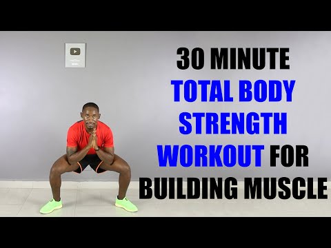 30 Minute Dumbbell Strength Training for Fat Loss Full Body Workout  250 Calories 
