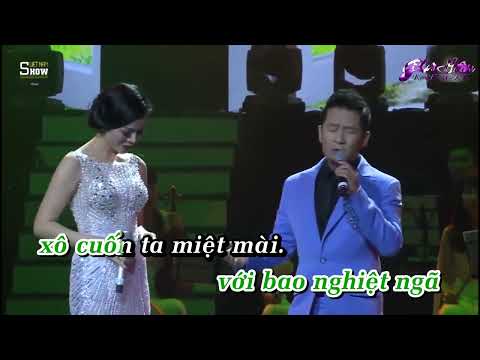 Để Nhớ Một Thời Ta Đã Yêu KARAOKE SONG CA Bằng Kiều & Lệ Quyên   Gia Hân KARAOKE USA