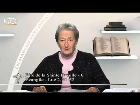 Fête de la Sainte Famille C - Évangile