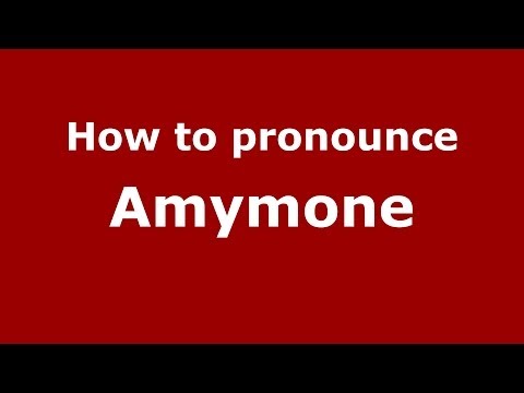 How to pronounce Amymone (Greek/Greece) - PronounceNames.com