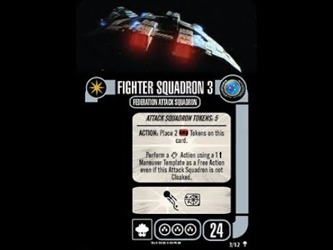 Star Trek Attack Wing Federation Fighters Card Pack