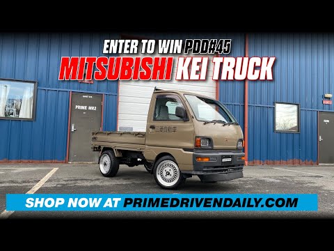 Prime Driven Daily 45 - PDD45 - 1996 Mitsubishi Minicab Race Pit Truck ! - This thing is RAD!