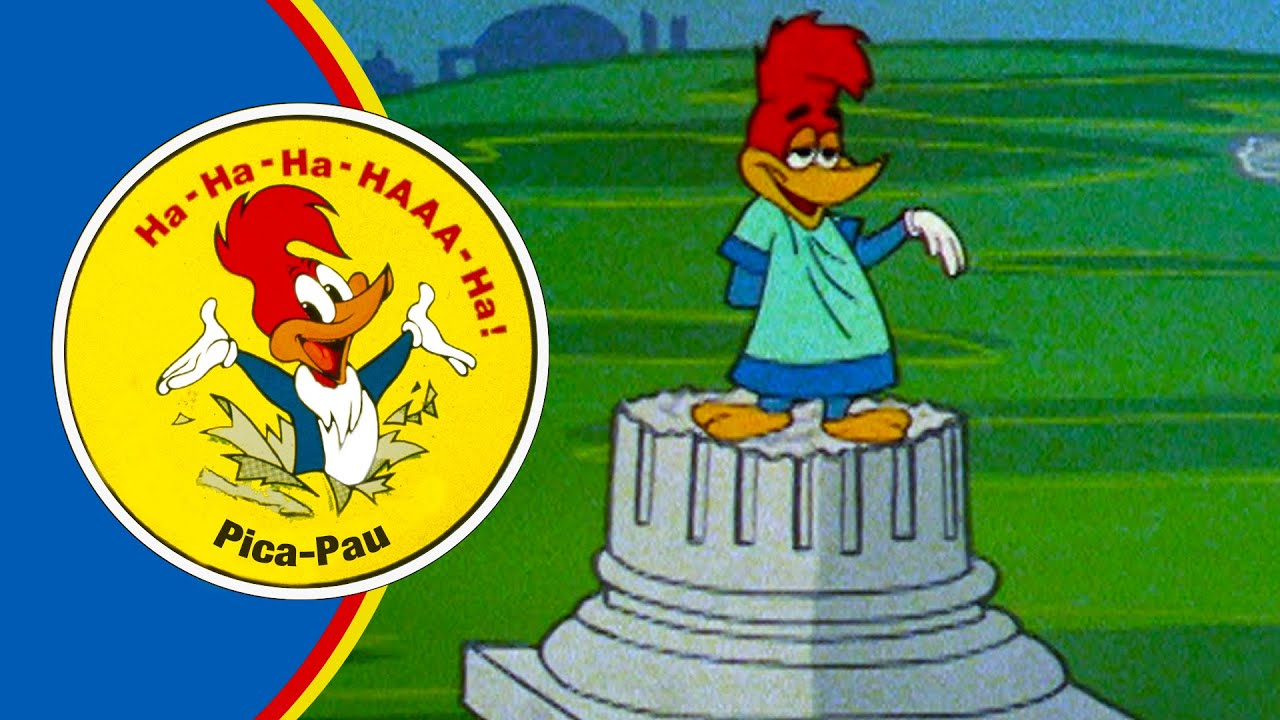 Pica-Pau é o Imperador de Roma! | 2.5 Horas de Episódios Antigos | Pica-Pau em Português