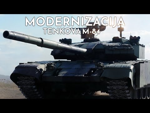 MODERNIZACIJA TENKOVA M-84! T-55 vraćen u srpski oklop