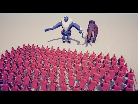 MAMMOTH & ICE GIANT vs 50x EVERY UNIT - Totally Accurate Battle Simulator