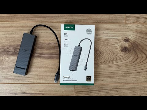 UGreen Revodok 6-in-1 USB-C adapter Unboxing and Review