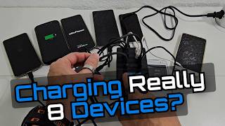 SABRENT 252W 8-Port Desktop Charging Station Review — Can It Really Power 8 Devices at Once?