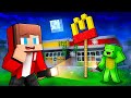 JJ And Mikey Found MCDONALDS In Minecraft Maizen