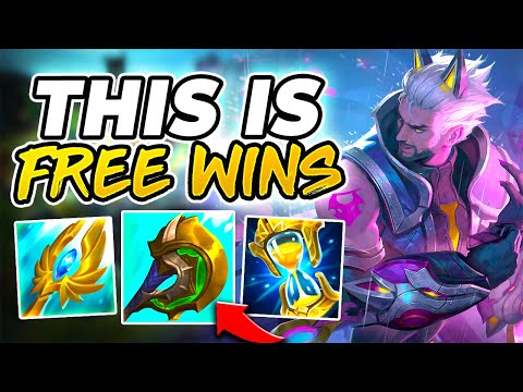 DIVINE SUNDERER SYLAS IS 100% BROKEN! (THIS IS FREE WINS)