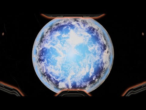 Falling Into an Eyeball Planet (Simulation)