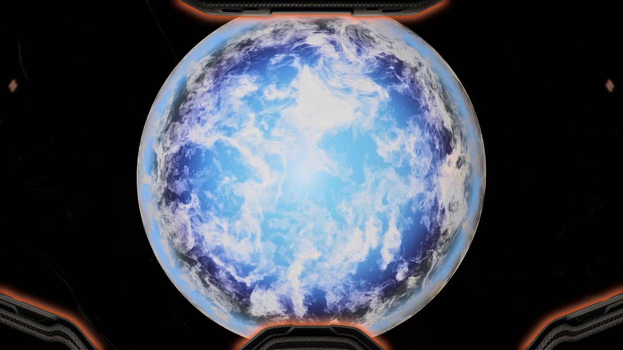 Falling Into an Eyeball Planet (Simulation)