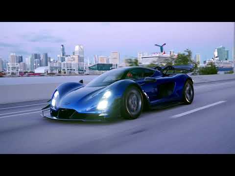 Czinger 21C on Miami Streets