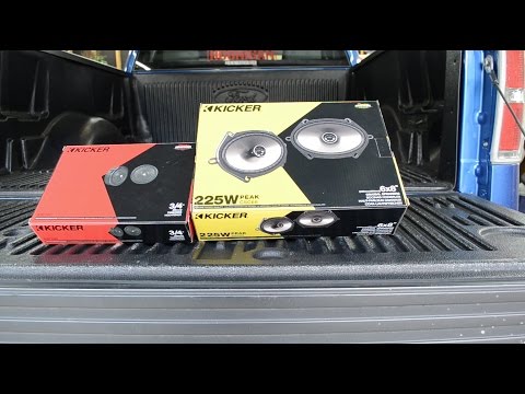 11-14 F150 Supercab Kicker Speaker Install