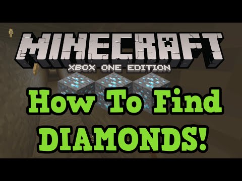 Minecraft Xbox One + PS4: How to find DIAMONDS (Branch Mining tutorial)