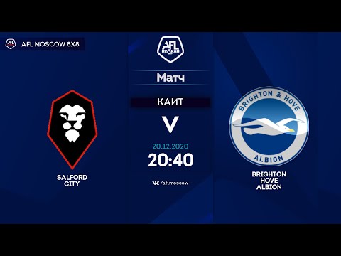 AFL20. England. League One. Day 14. Salford City - Brighton & Hove Albion