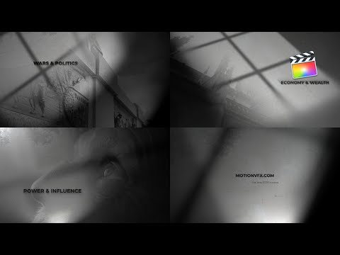 Discovering History Modular Template for Apple Motion & FCPX - MotionVFX