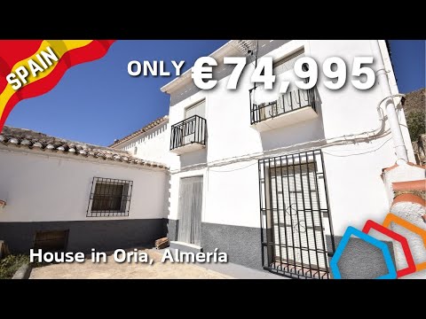 Casa Raven - 4 bed house For Sale in Oria, Spain | Cheap property in Almeria!