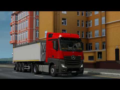 ETS2 Mercedes Actros MP4 1845 Oban - Perth