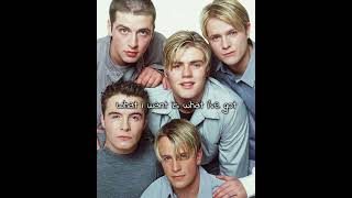 Westlife - What I Want Is What I&#39;ve Got Lyric
