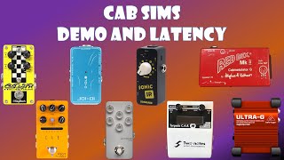 Video thumbnail for Cab Sim Pedals/Devices - Demo & Latency Comparison by Chris Benton