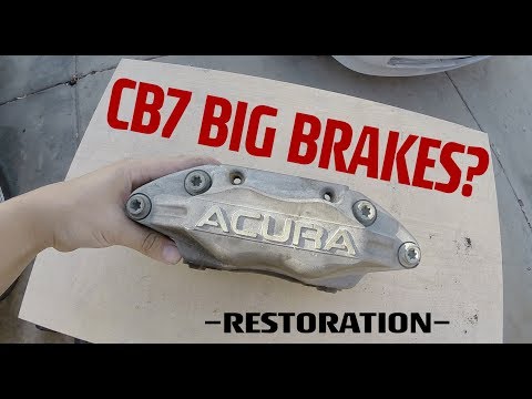 Acura RL Big Brakes - Caliper Restoration/Rebuild - Track CB7 Build EP. 4 - 92 Honda Accord