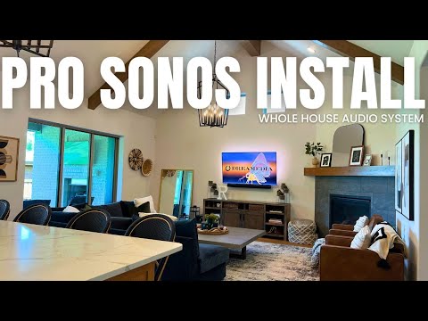 FULL INSTALL Whole Home PRO Audio Sonos System - McKinney, Texas
