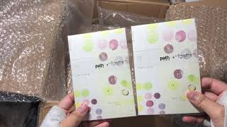It rained pretty washi from Taiwan!!!! Another haul video.