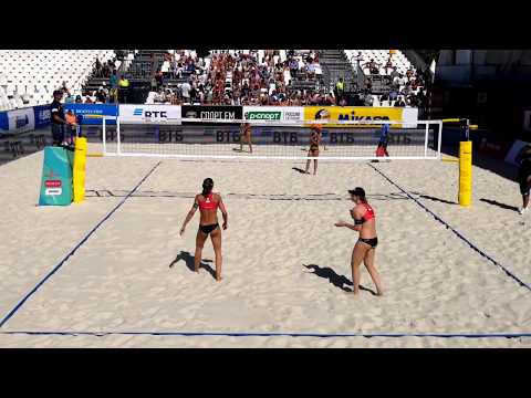 Laboureur/Sude (GER) vs Makroguzova/Kholomina (RUS)