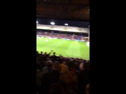 Sunderland fans at crystal palace 2014