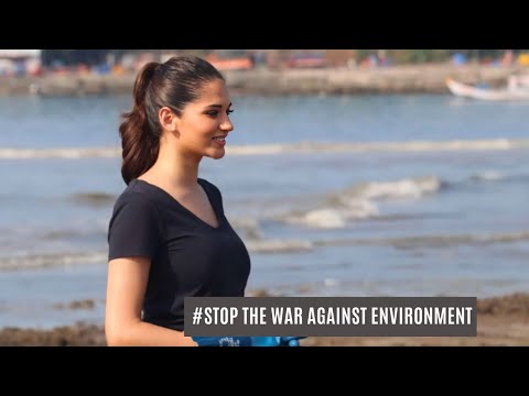Manika Sheokand Participates In Beach Cleaning Drive With Afroz Shah