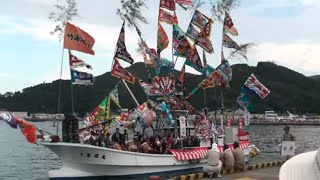 preview picture of video '[HD]Japanese Lion Dance　女川みなと祭り 海上獅子舞 ONAGAWA PORT FESTIVAL'