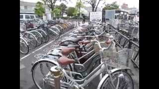 preview picture of video 'Bicycle parking in Matsuyama, Japan'
