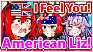 Biboo Asked Liz To Speak with an American Accent Bae 【Hololive】