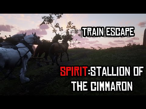 Train escape||Spirit:Stallion of the Cimmaron Movie in Red Dead Redemption 2