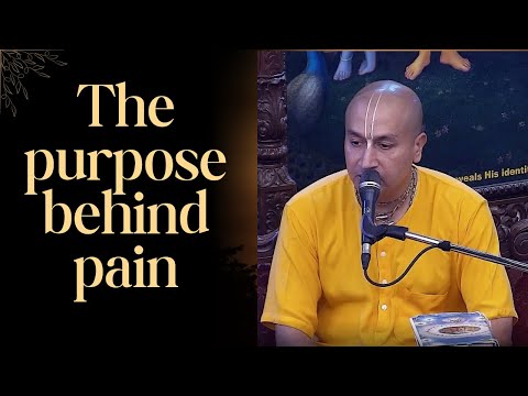 23rd June '24 |  H.G. Gauranga Prabhu | The purpose behind pain | ISKCON Chowpatty Mumbai.