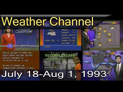 The Weather Channel - July 18 to August 1, 1993