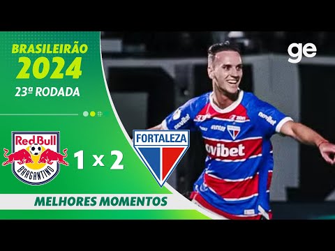 Gols e lances de Red Bull Bragantino x Fortaleza
