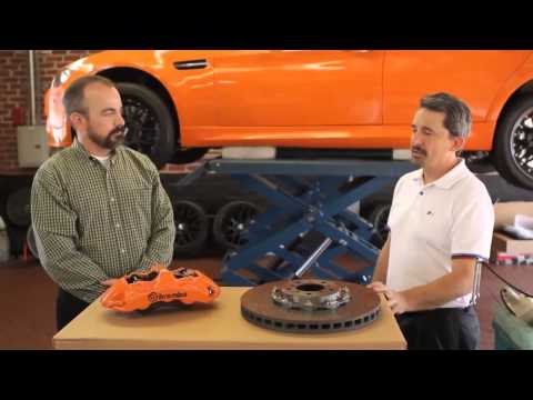 Center BMW 'aRT Werks' M3 carbon ceramic brakes