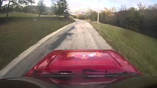 preview picture of video '9° Rallye Jasmins Historique 2013 Lancia Delta HF Integrale n°55'