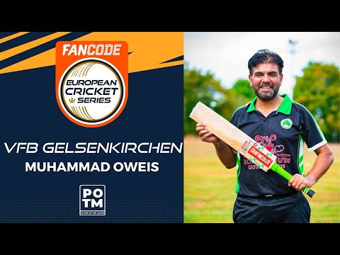 POTM: M.Oweis - KCC vs VG | Highlights | FanCode ECS Krefeld, 2022 Day 8 | ECS22.538