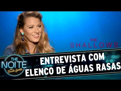 The Noite (26/08/16) - Interview with the cast of The Shallows