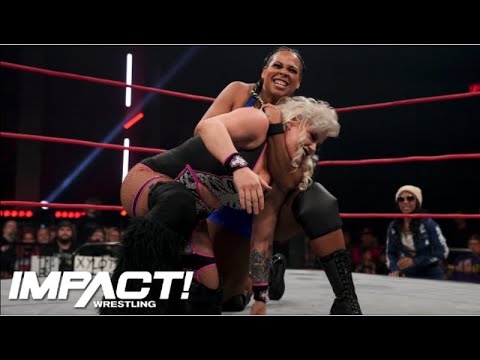 KNOCKOUTS WARFARE! Taya Valkyrie vs. Savannah Evans | IMPACT Dec. 8, 2022