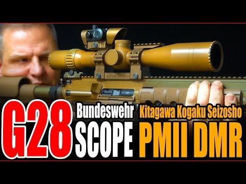 VFC H&K G28 Airsoft Riflescope 3-20x50 PMII DMR Scope Review