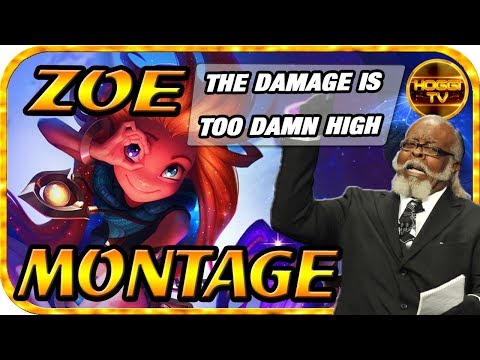 Zoe Montage | So Broken & OP that its funny | One-Shots, Creative Plays & Mechanics