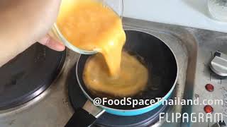 Omelette with Cheese by #FoodSpace